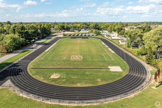 Athletics programs at Westville High are an attractive outlet for students.