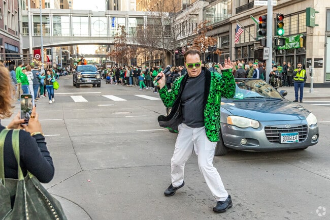 Participants entertained the crowds at the Minneapolis St. Patrick's Day Parade.