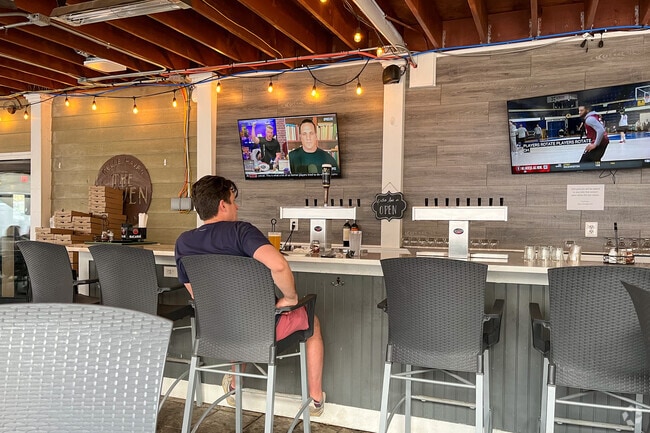 Catch the game and grab a slice at Belle Haven Pizzeria near Groveton.