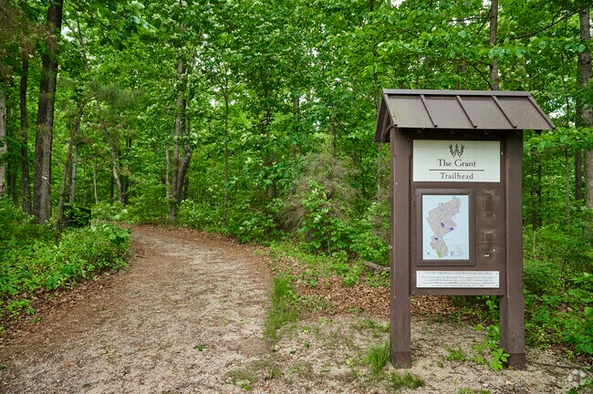Willowsford residents have access to 40 miles of trails through forests, meadows and ponds.
