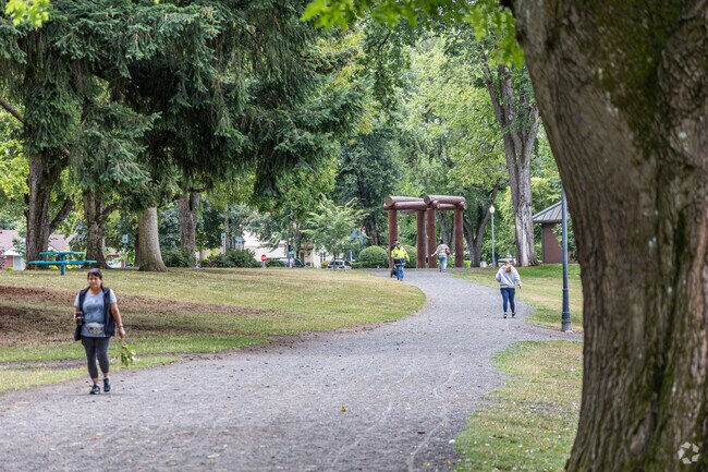 Columbia Heights East is located near Lake Sacajawea Park.