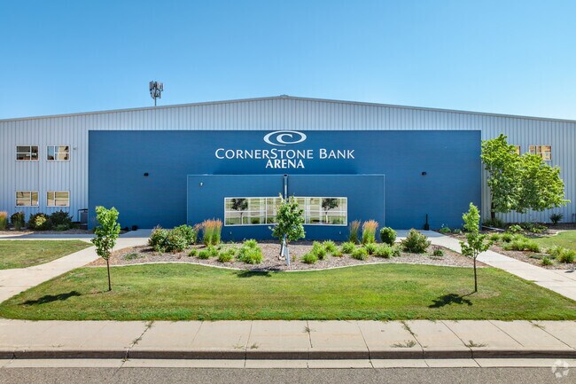 Cornerstone Bank Arena in Anderson Park offers open ice skating during the winter months.