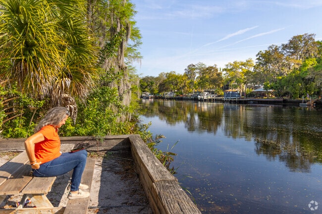Hillsborough River provides a peaceful backdrop for residents of Lowry Park to unwind.