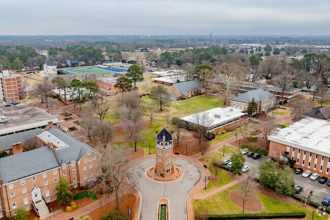 Barton College is a private four-year college in the Wilson area.