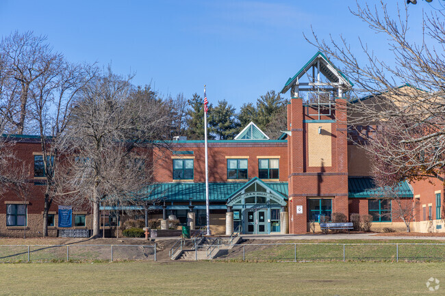 The Charlotte M. Murkland Elementary School in Lowell, MA.