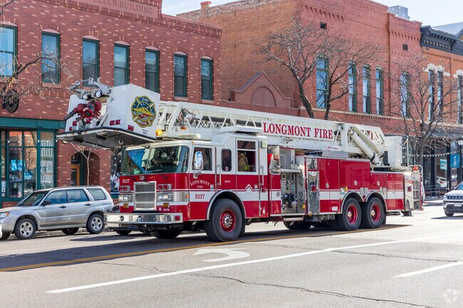 Several areas in Longmont may be at a potential risk of wildfires.