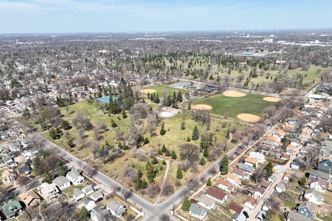 Folwell Park covers almost 27 acres in the Folwell neighborhood.