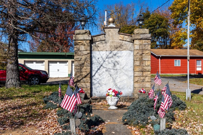 Cairnbrook Honor Roll is a memorial to the area's war veterans.