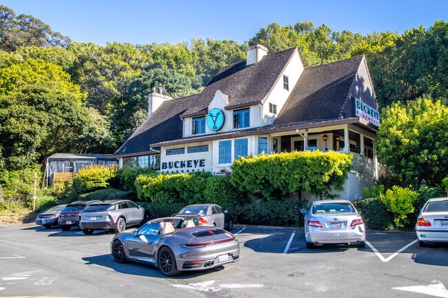 Buckeye Roadhouse offers great food in an Aspen lodge-style dining space  in Marin City..