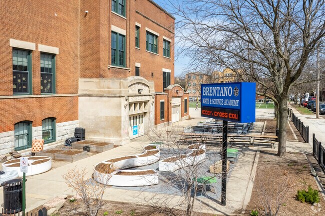 Brentano Math & Science Academy has 685 students and serves grades PK and K-8.