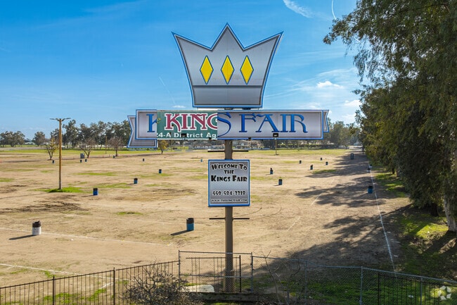 The Kings Fairgrounds in Hanford hosts swap meets and races.