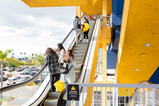 The IKEA is a popular store in Rancho Dominguez.