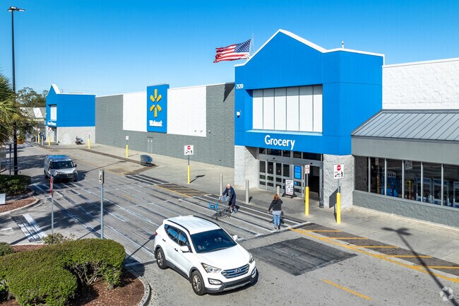 Just outside of Jones Corner lies the local Walmart where locals can shop for their groceries.