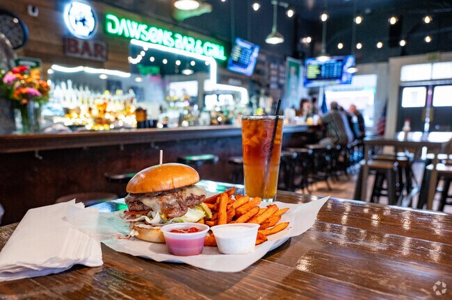 Grab a Dawson's Burger or sliders at Dawson's Bar and Grill in Downtown Dixon.