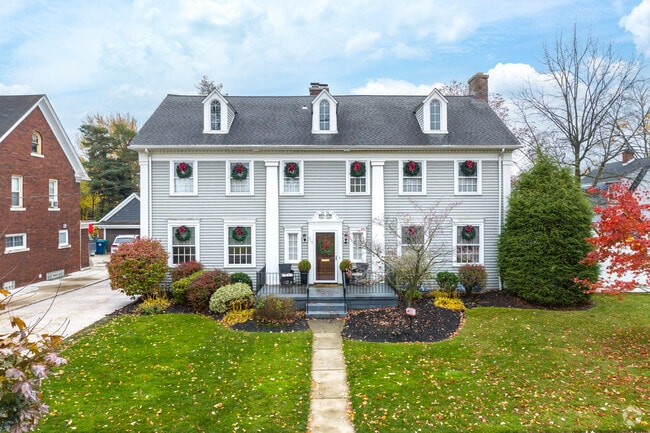 Homeowners enjoy beautiful yards in North End.