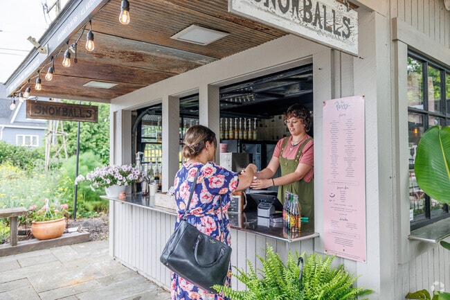 The Peggy is the country's oldest snowball stand, and is located in Wilson Heights.
