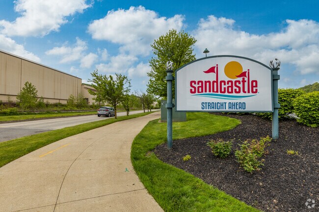 Residents make a splash at Sandcastle Water Park.