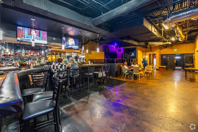 Silk at Candler is a popular restaurant and lounge near Parker that offers vibrant nightlife.