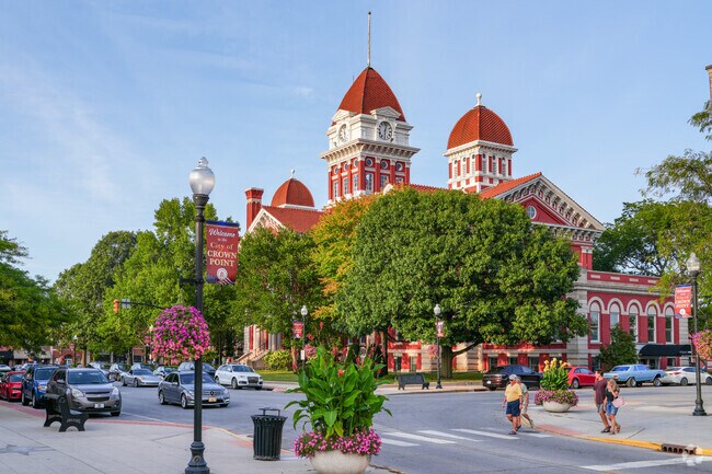 Winfield is about seven miles from downtown Crown Point.