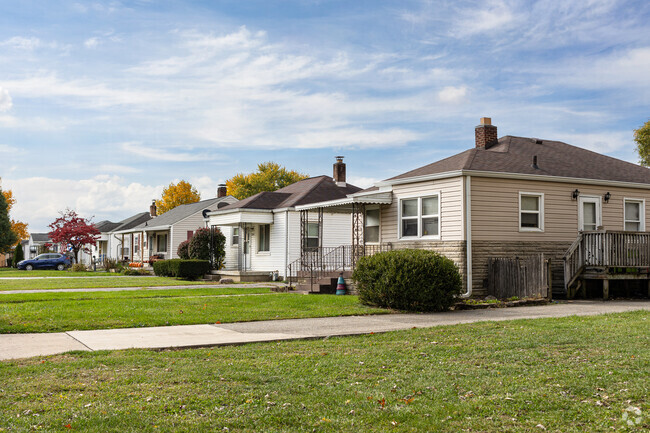 Compact and comfortable Bungalows line the streets of Mars Hill.