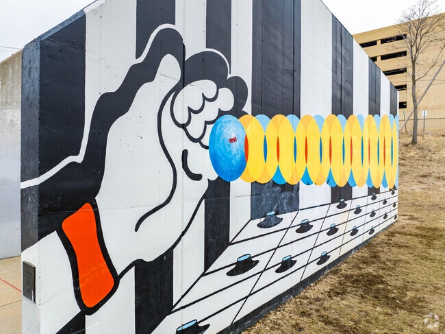 Dewey Park is a great place to relax or play in Midtown Omaha.