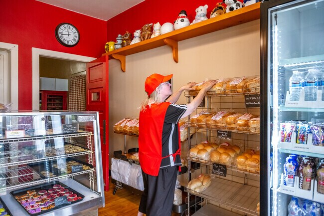 Stop in at West Side Bakery which calls the Indiana Corridor neighborhood home.