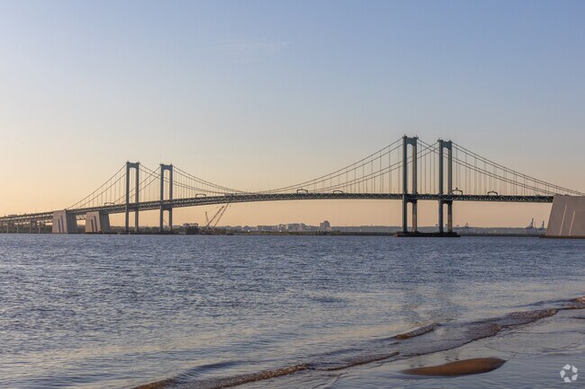 Carney's Point is at the base of the Delaware Memorial Bridge crossing the Delaware River.