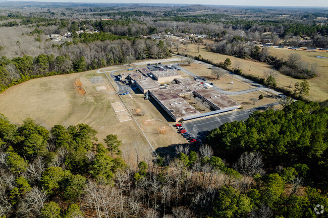 Back of John E. Ewing Middle School