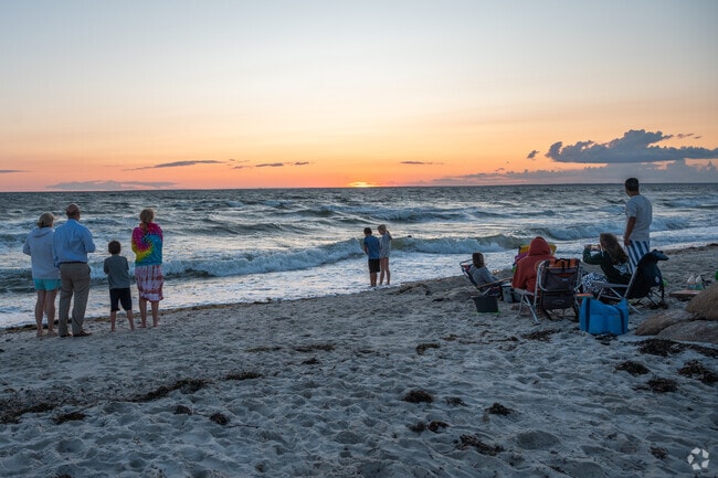 Take in the stunning sunsets from Chapoquoit Beach in West Falmouth.