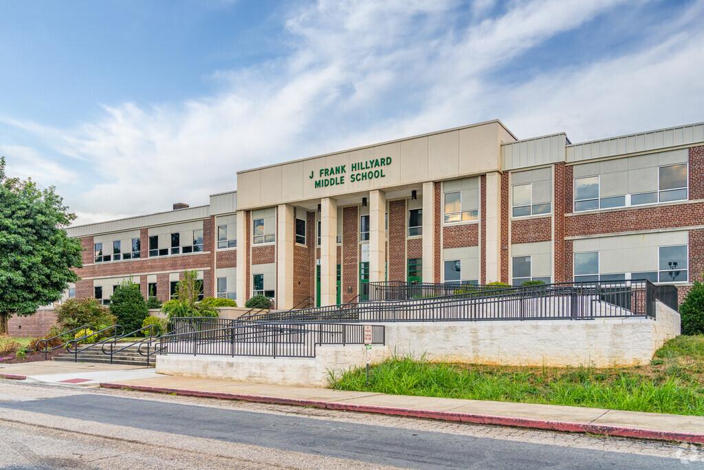 J. Frank Hillyard Middle School has a 13 to 1 student-teacher ratio.