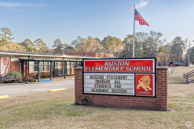 Students at Ruston Elementary School are taught to dream big and have fun in class.