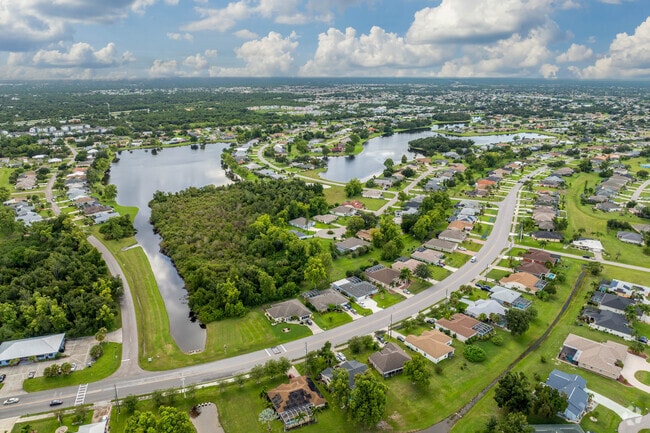 The lakes of Deep Creek are man made and well irrigated.