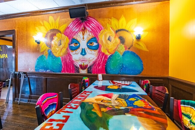 Near Calumet Farms is El Tenampa Mexican Grill & Cantina.
