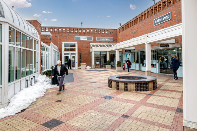 Wheatley Plaza is the main shopping center in Greenvale.
