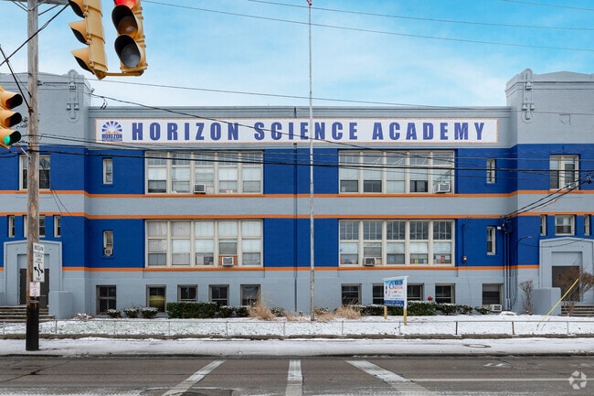 Horizon Science Academy-Denison Middle School stands, as a beacon of learning.