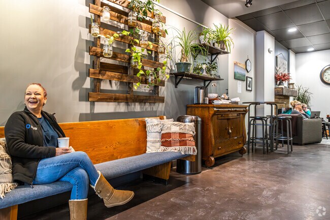 Brew Haha Coffeehouse is a popular hangout near Glenwood Business District.