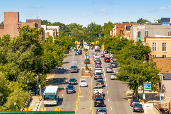 The dining and shopping options of downtown Ypsilanti are a short drive from Superior Township.