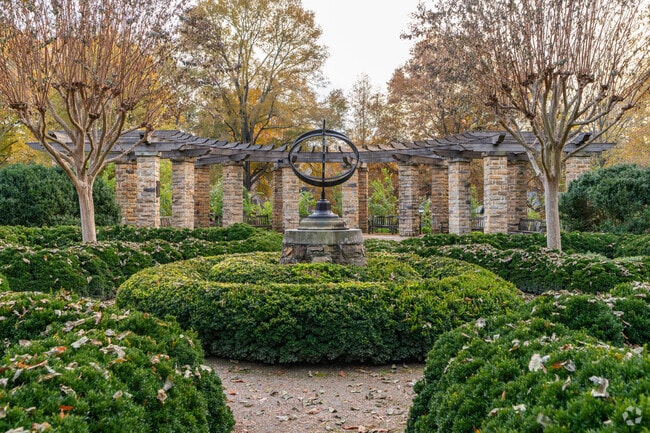 Delano Park features a unique rose garden.