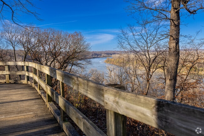 Enjoy views of the Missouri River at Fontenelle Forest in Bellevue.