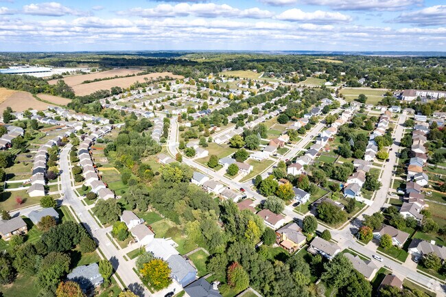 Wood Bridge is a well-established neighborhood with many shade trees.