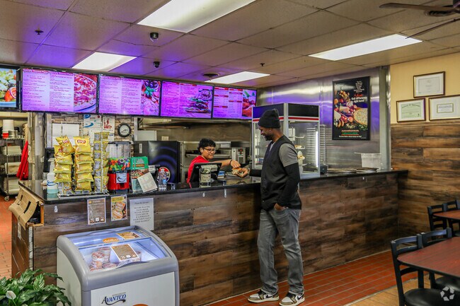 Pick up some pizza and subs at Pini's Pizza in Bleachery.