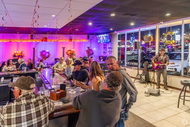 The Fish is a sports bar with live music only minutes from Jenner.
