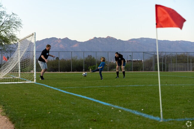 Kick the ball around at Kino Sports Complex.