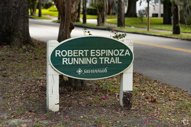 Parkside is home to the Robert Espinoza Running Trail.