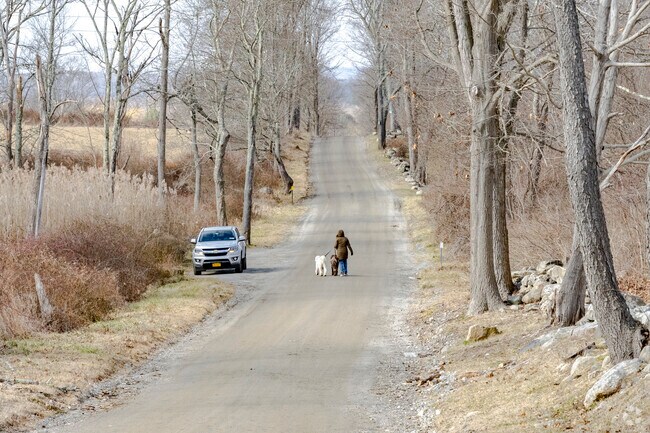 Famously secluded dirt roads are a paradise for walkers and cyclists in North Salem.