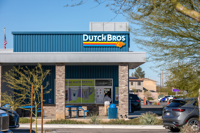 Dutch Bros Coffee is a local favorite in South Harrison.