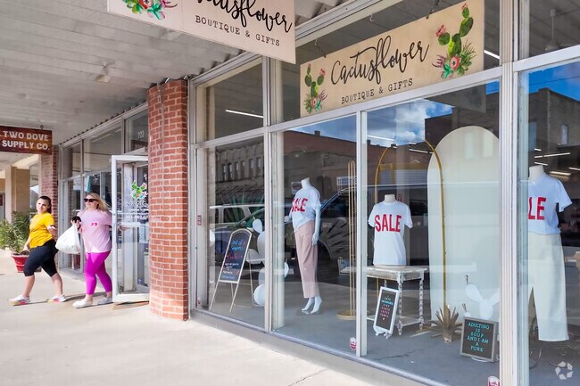 Strolling through Historic Downtown Kingsville is a local favorite.