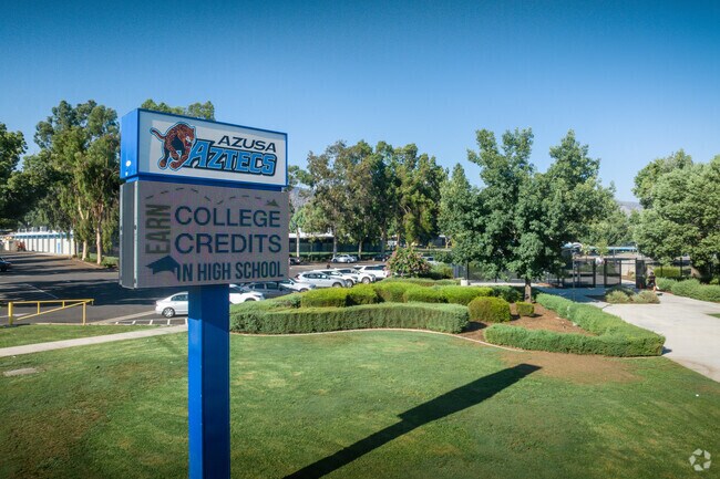 Students enjoy the many athletic programs available at Azusa High School in Azusa, CA.