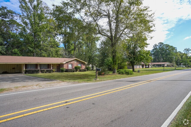 Some homes in Rawls Springs have larger lots, providing ample outdoor space for families.