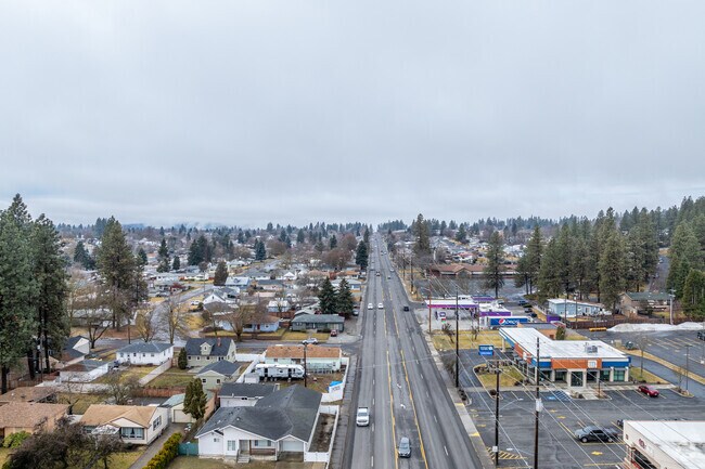 Route 291 has lots of shops near the North Hill neighborhood.